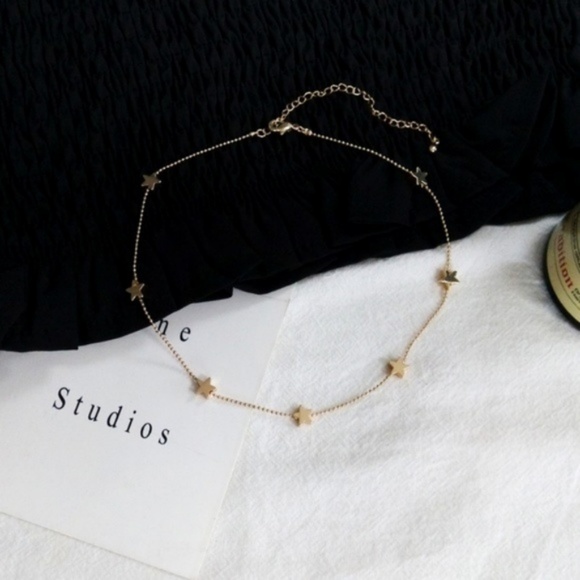 SALE//Stars Choker Necklaces - Picture 5 of 5